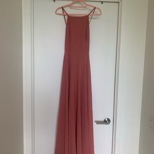 Lulus dress large dusty rose